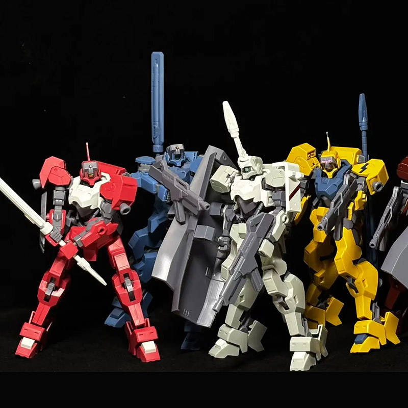 Model Kit Barbatos - Assembly Model Kit Trident HG 1/144