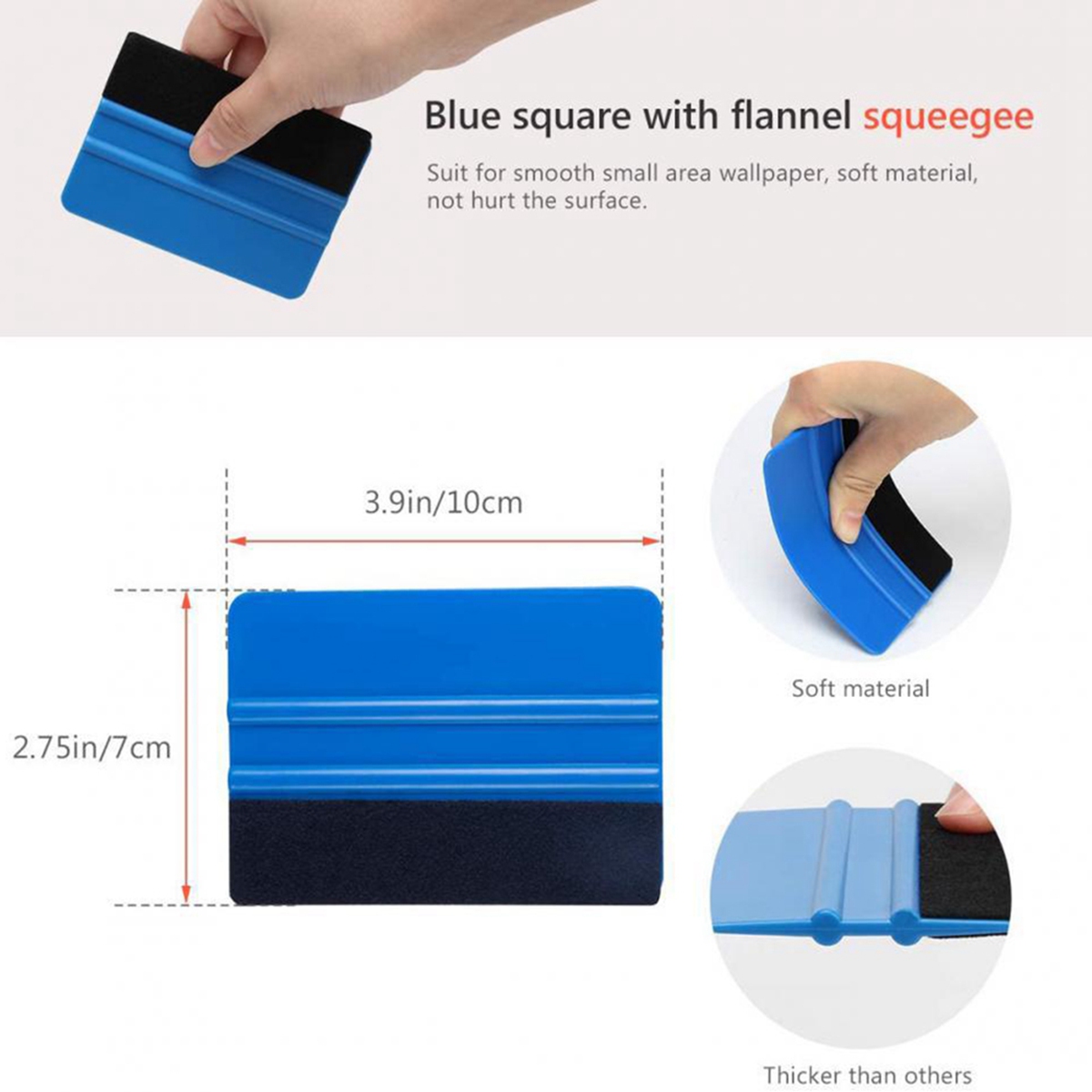 16-Piece Set Of Car Film Wallp - đánh giá và giá Seam Scraper Tool