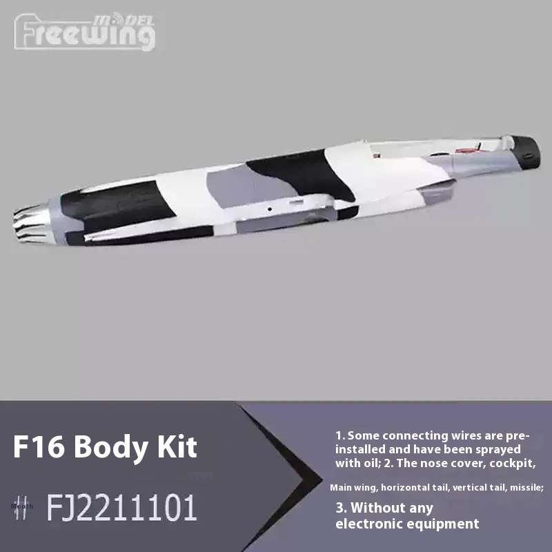 Freewing 70mm F16 Camouflage P - đánh giá và giá Model Kit F16