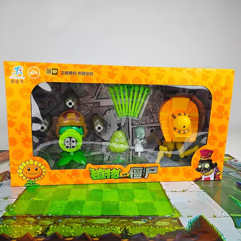 Plants Vs Zombies 7 Hole Gatli - đánh giá và giá Model Kit Zombie