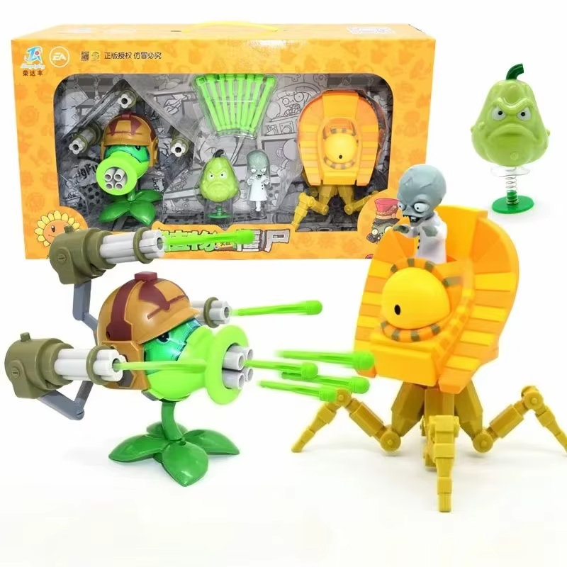 Plants Vs Zombies 7 Hole Gatli - đánh giá và giá Model Kit Zombie