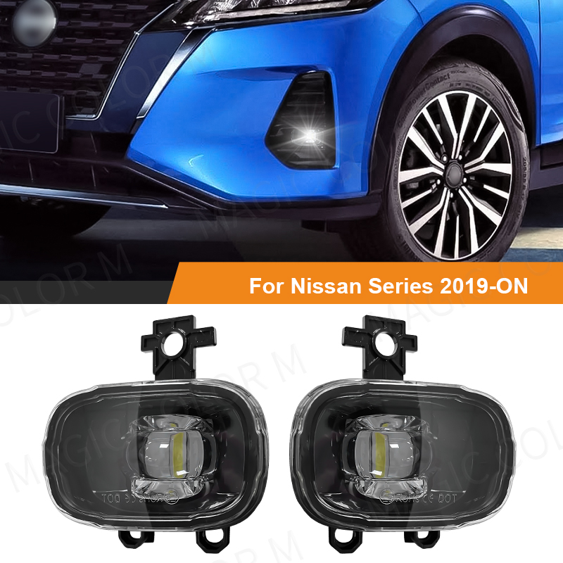 2PCs LED Fog Lights for Nissan - đánh giá và giá Model Kit F16