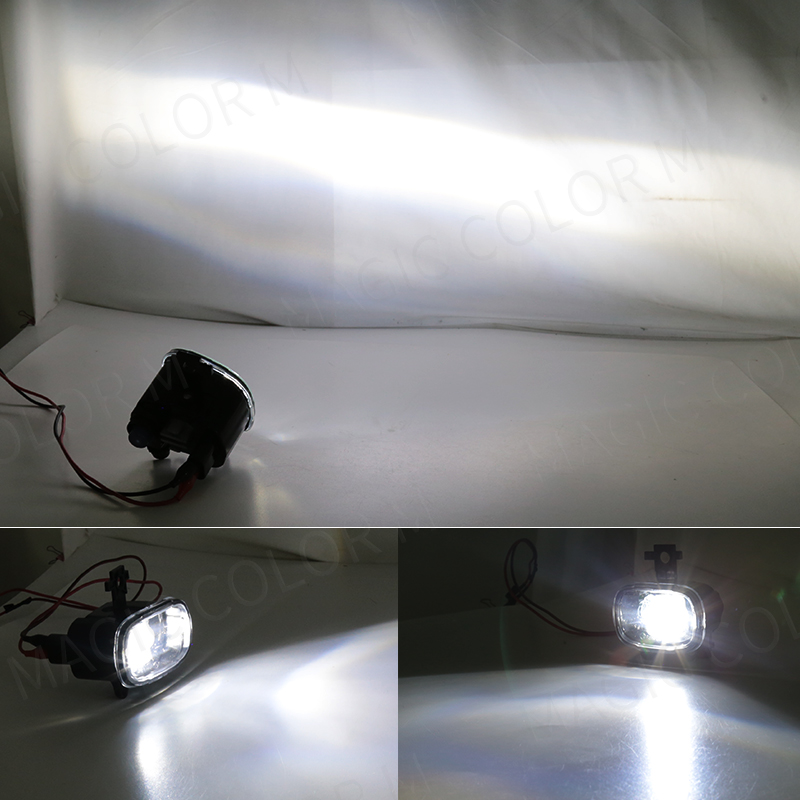 2PCs LED Fog Lights for Nissan - đánh giá và giá Model Kit F16