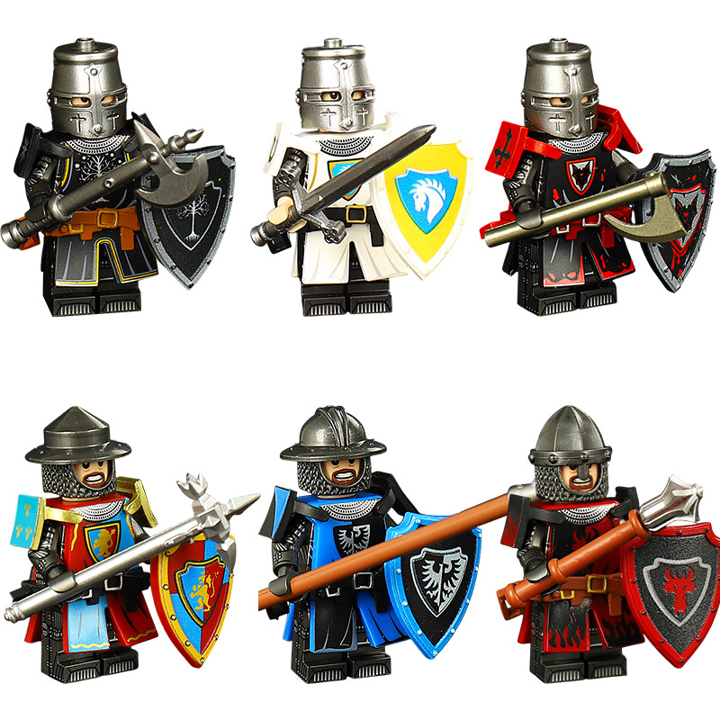 ST3631-3636 Middle Ages Fire D - đánh giá và giá Model Kit Knight