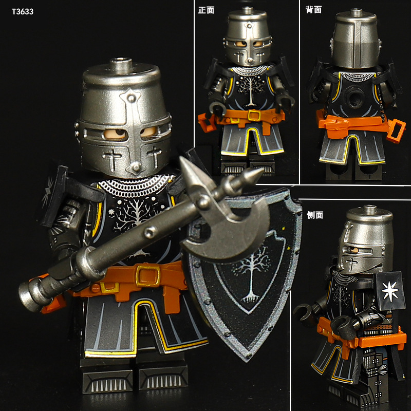 ST3631-3636 Middle Ages Fire D - đánh giá và giá Model Kit Knight