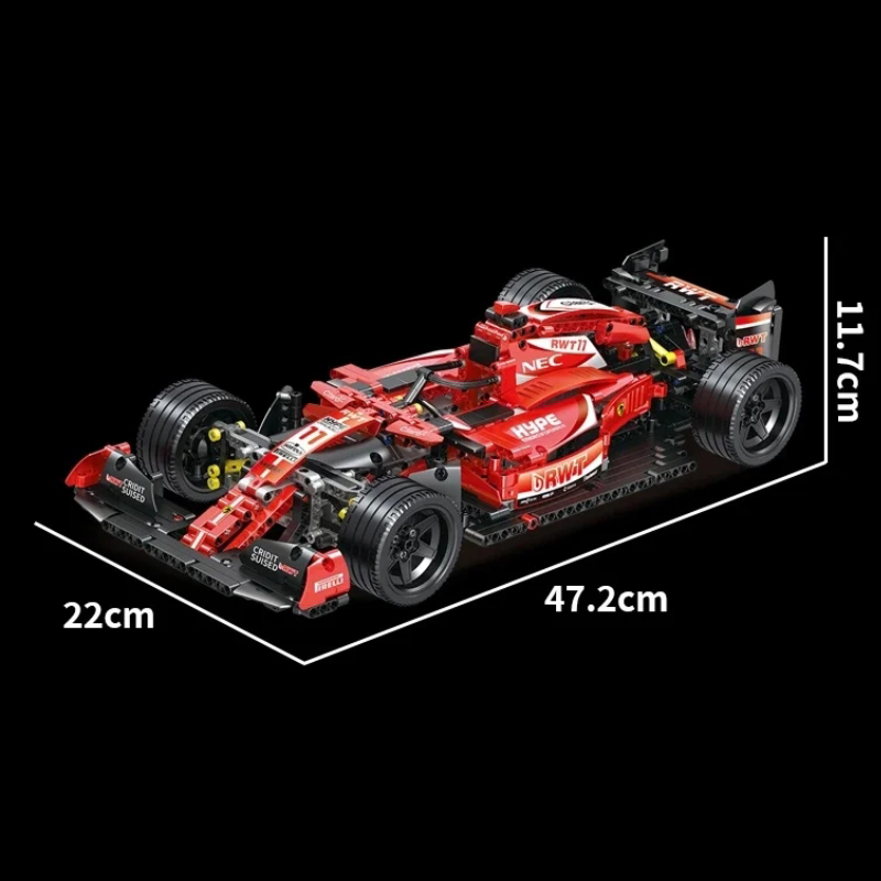 1280Pcs High-Tech Formula Cars - đánh giá và giá Model Kit F16
