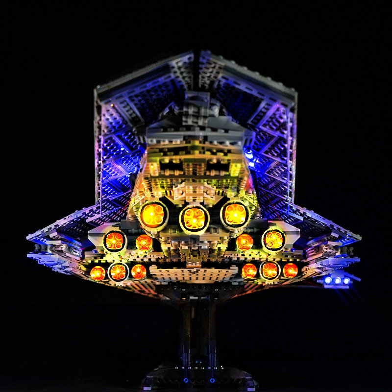 LED Light Kit For LEGO Super S - đánh giá và giá Model Kit Destroyer