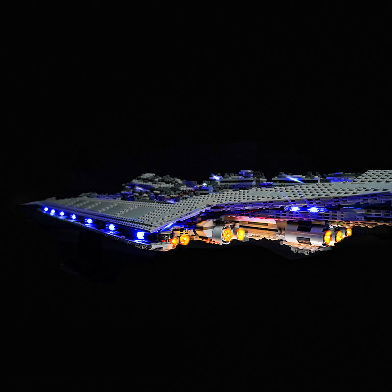 LED Light Kit For LEGO Super S - đánh giá và giá Model Kit Destroyer
