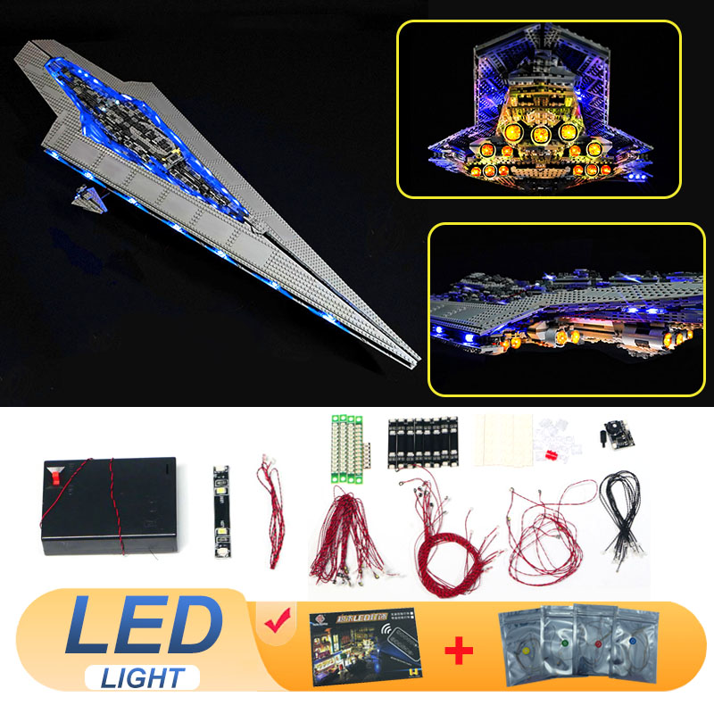 LED Light Kit For LEGO Super S - đánh giá và giá Model Kit Destroyer