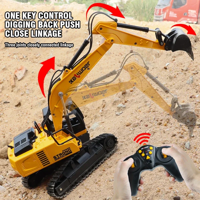 Huina Rc Excavator 1/24 9Ch Re - đánh giá và giá Model Kit Excavator