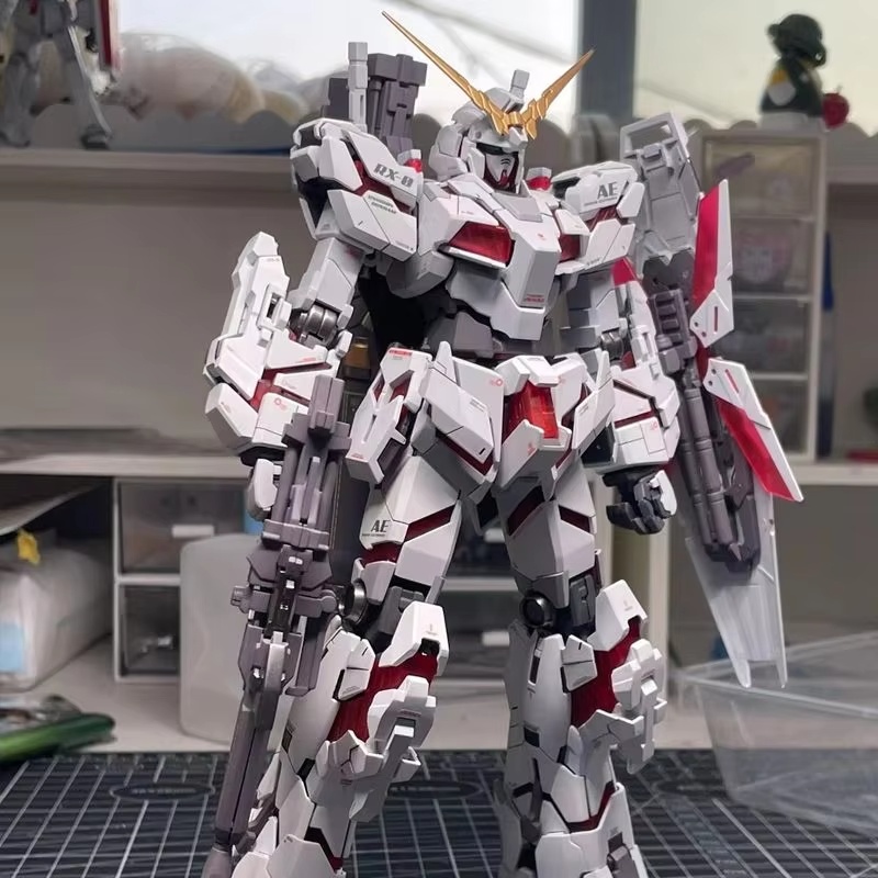 In Stock Hg 1/144 Rx-0 Unicorn - đánh giá và giá Gundam Model Mg