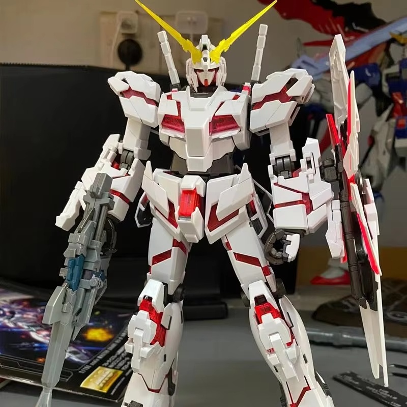 In Stock Hg 1/144 Rx-0 Unicorn - đánh giá và giá Gundam Model Mg