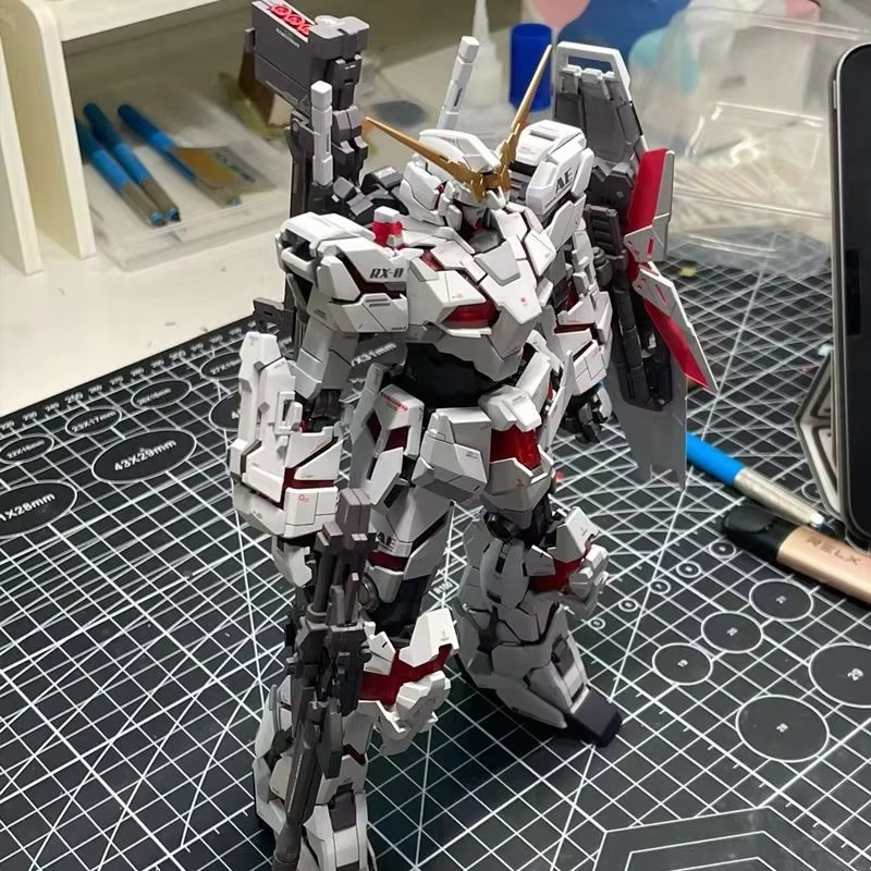 In Stock Hg 1/144 Rx-0 Unicorn - đánh giá và giá Gundam Model Mg