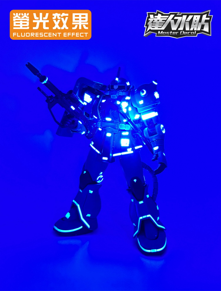 Master Decal H028 Fluorescent  - đánh giá và giá Model Kit Jms