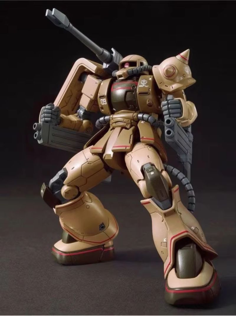 Hg 1/144 Gto Ms-06c-6/R6 Zaku  - đánh giá và giá Model Kit Barbatos