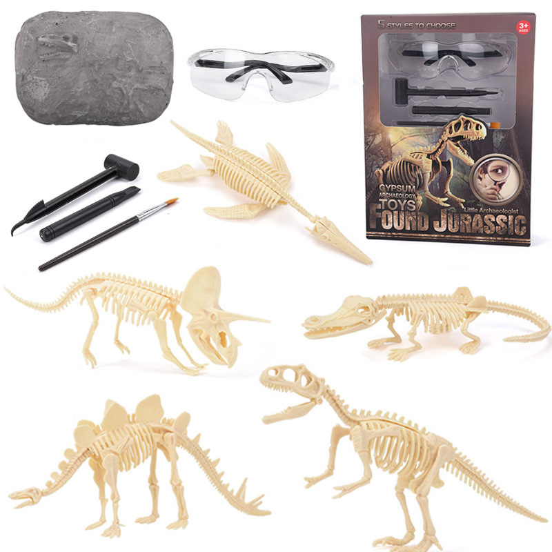 Dinosaur Fossil Excavation Kit - đánh giá và giá Model Kit Excavator
