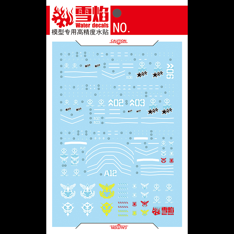 Model Decals Water Slide Decal - đánh giá và giá Model Kit Jms
